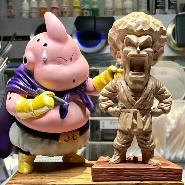 ドラゴンボール 魔人ブウ 無邪気善 フィギュア ガレージキット