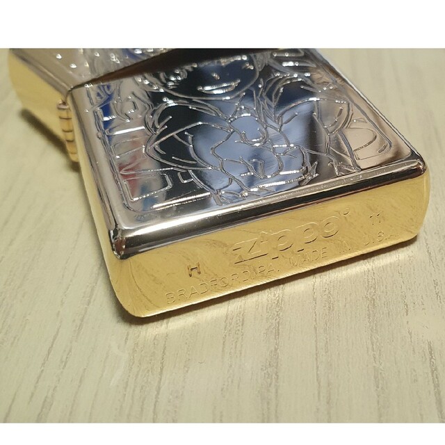 zippo goldlimitedとある科学の超電磁砲 御坂美琴 18Kメッキの通販 by