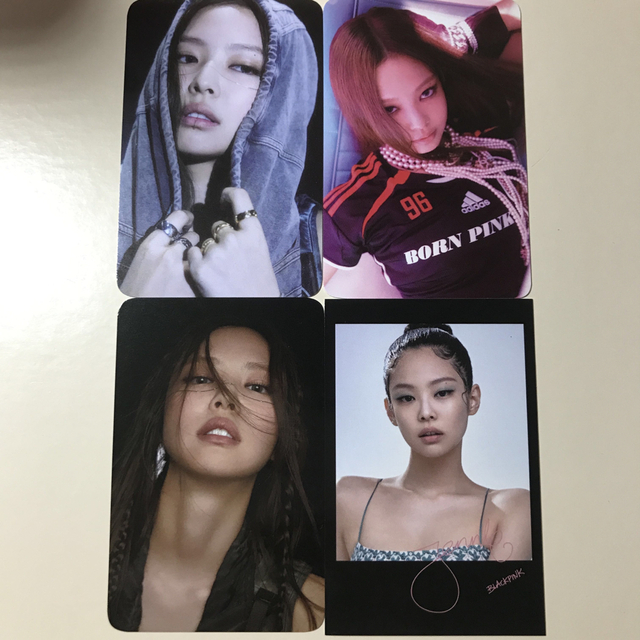 BLACKPINK ジェニ 特典トレカ 4枚セットの通販 by よう｜ラクマ