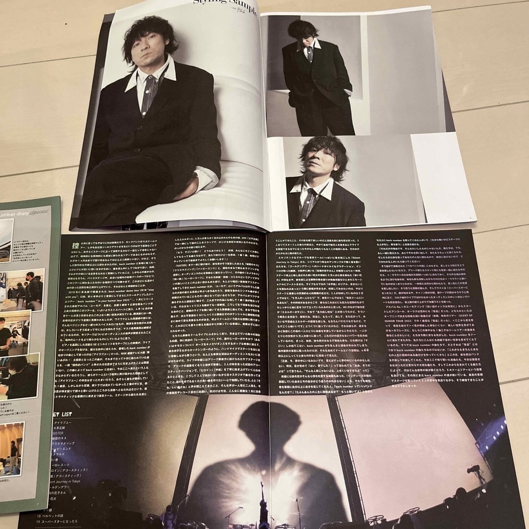 BACK NUMBER - back number ファンクラブ会報2022年2023年最新の通販