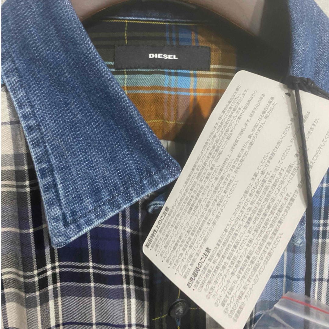 DIESEL - BTS V テテ テヒョン着用 dieselチェックシャツ 防弾