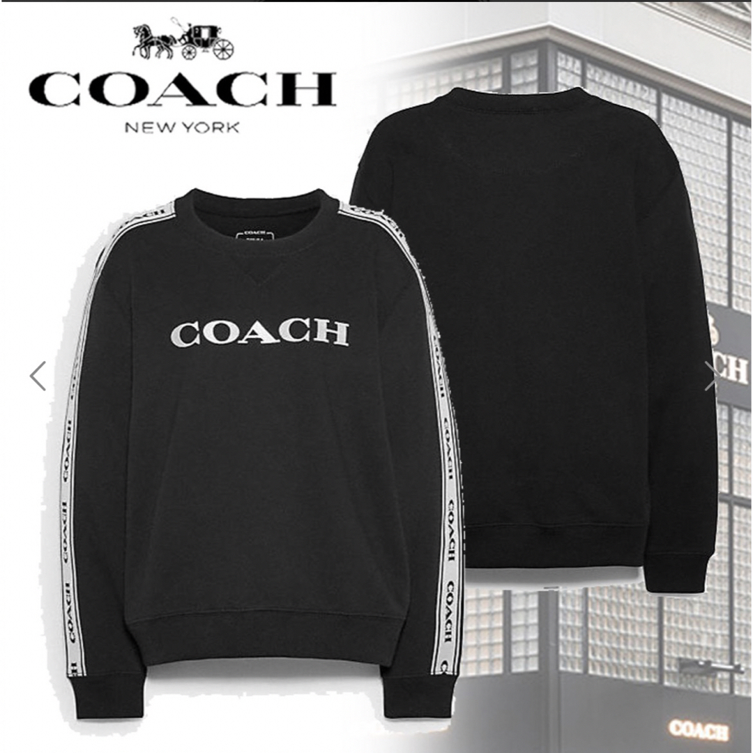 COACH - 【COACH】サイドロゴ入り スウェット トレーナーの通販 by