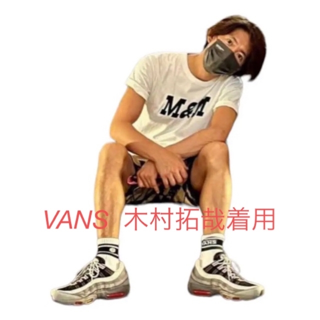 VANS - VANS ヴァンズ ラインソックス 3足セット キムタク着用の通販