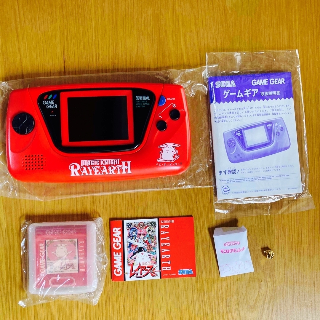 SEGA - ゲームギア レイアースモデルセット&レイアース2カートリッジの