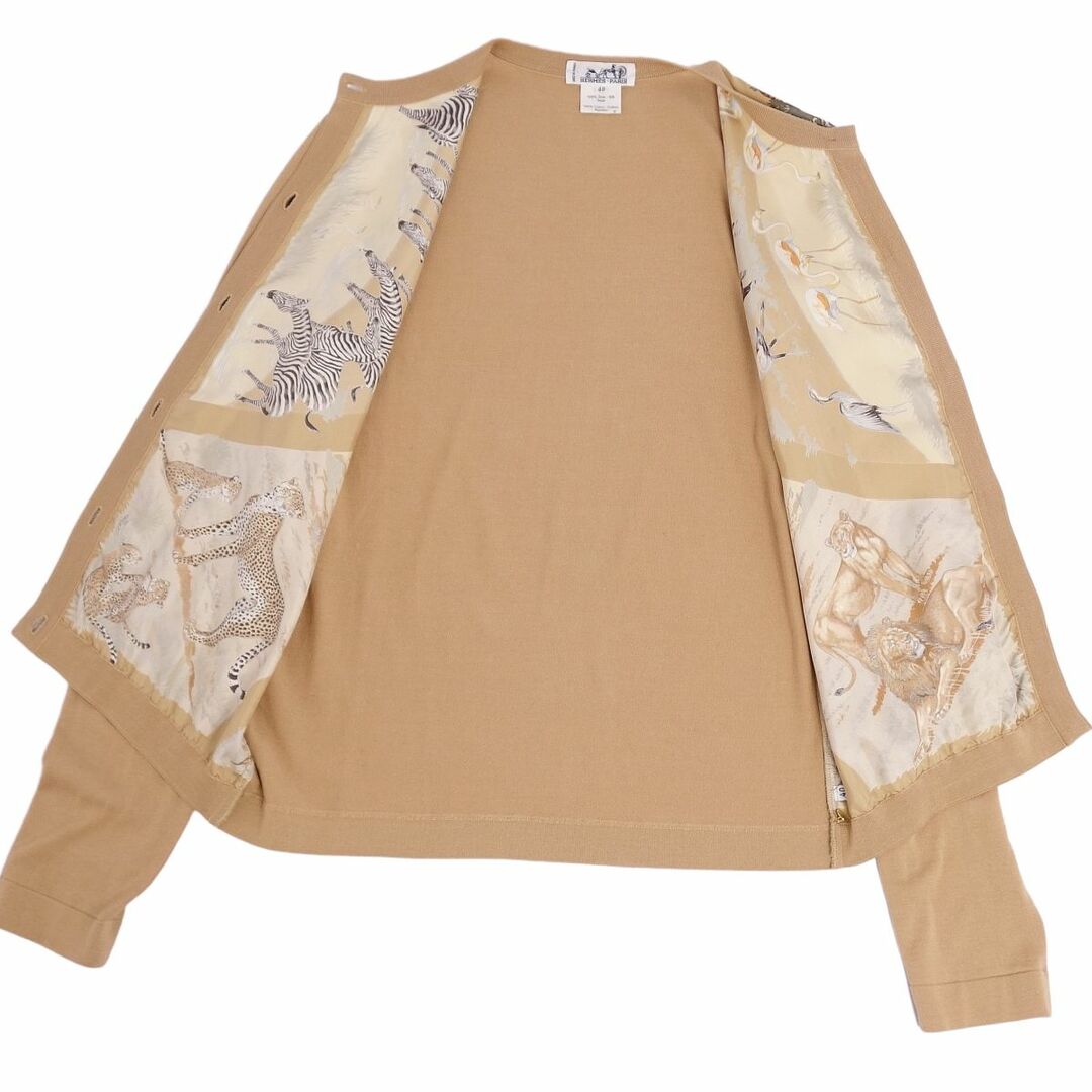 HERMES - Vintage エルメス HERMES ニット カーディガン ロング