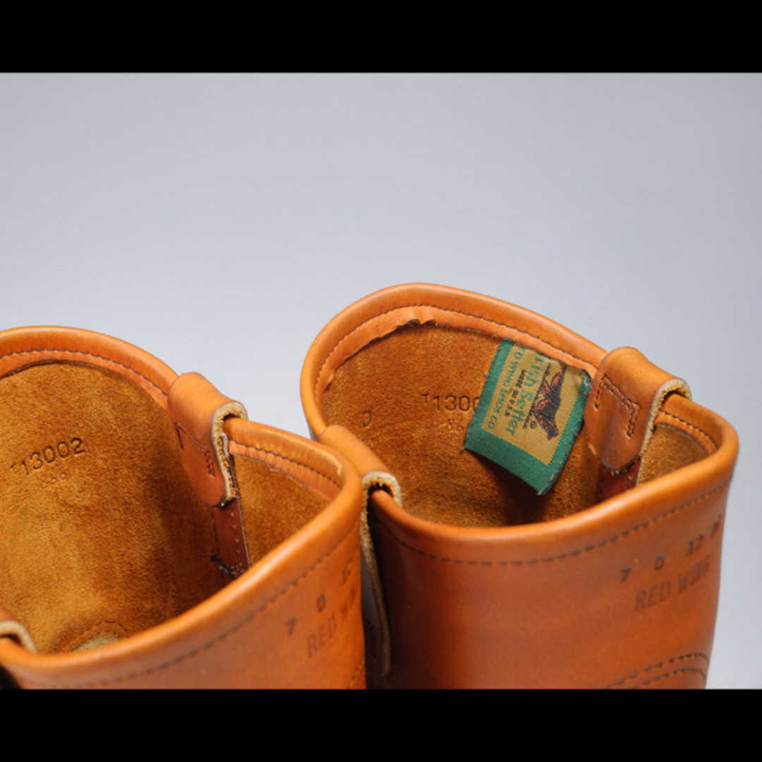 REDWING - 犬刻印レッドウィング866ペコスブーツ9866緑犬タグ875 8866