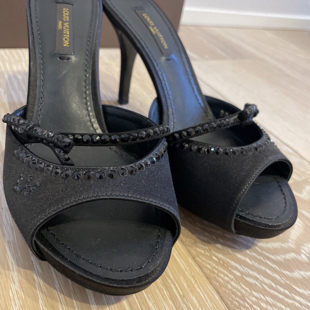 LOUIS VUITTON - 【美品】LOUIS VUITTON ミュールの通販 by Ku'ai's