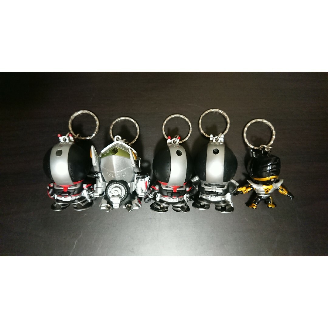 BANPRESTO - 仮面ライダーファイズ 555 光るキーホルダー 4体セット
