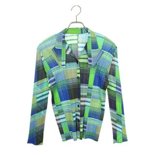 PLEATS PLEASE ISSEY MIYAKE（シャツ/ブラウス(長袖/七分) ・ グリーン