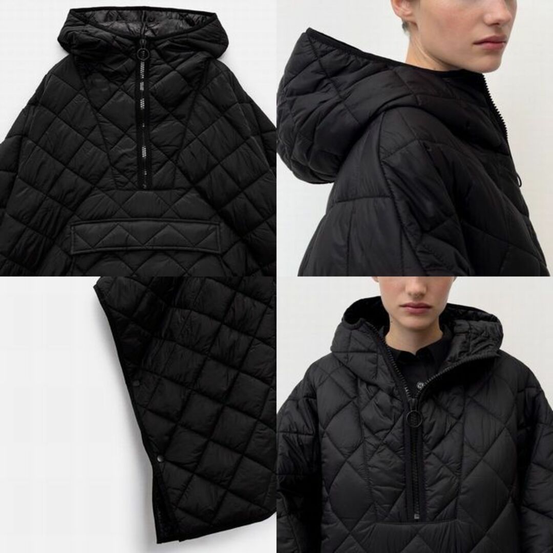 ZARA - ZARA LIMITED EDITION オーバーサイズ キルティング ポンチョの