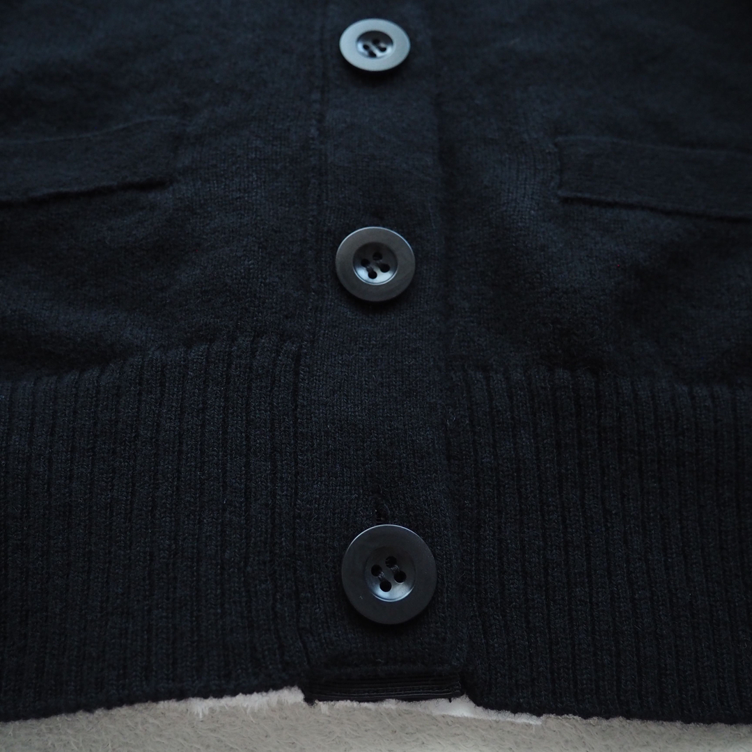 sacai - sacai サカイ 切替 バックプリーツブラウス ドッキングニット