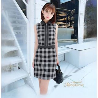 michellMacaron（チェック ・ ミニワンピース）のフリマアイテム一覧