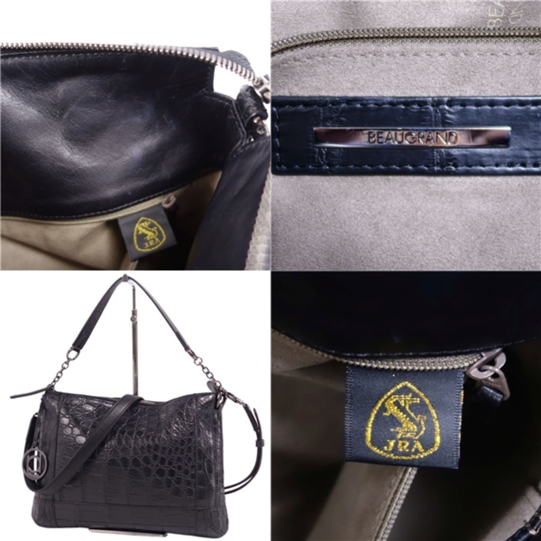 美品 ボーグラン BEAUGRAND JRA バッグ 2way ハンドバッグ ショルダー