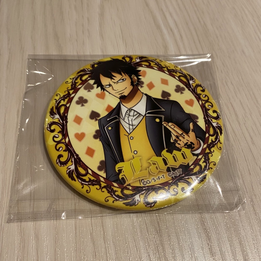 ONE PIECE - トラファルガー・ロー 缶バッジ 東京ワンピースタワーの