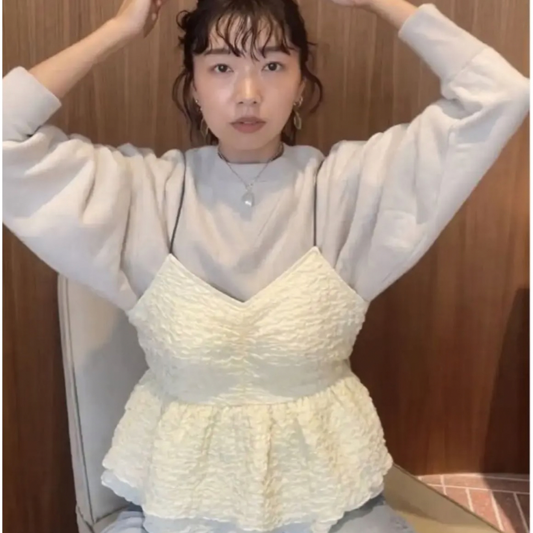 パッドinシャーリングFRILL searoomlynn パッドinシャーリングFRILL