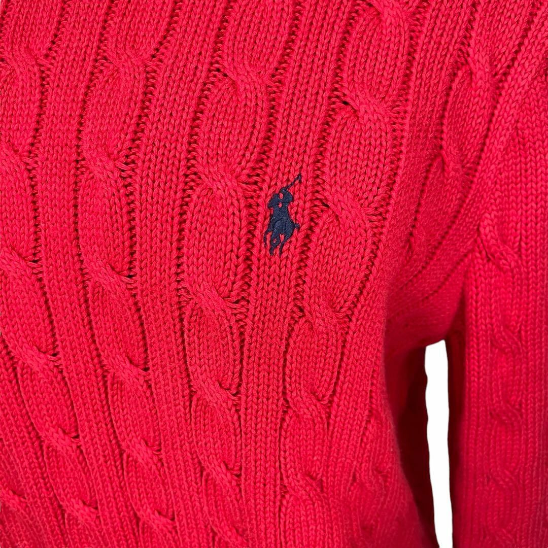 Ralph Lauren - ラルフローレンスポーツ ハイネックケーブル編みニット