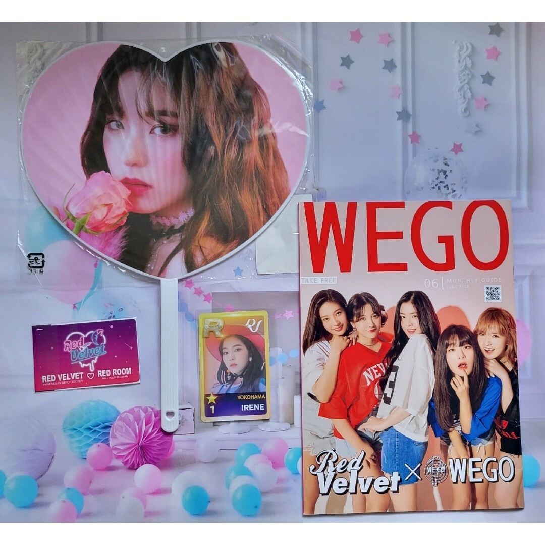 Red Velvet アイリーン グッズセット レドベル うちわ トレカの通販 by