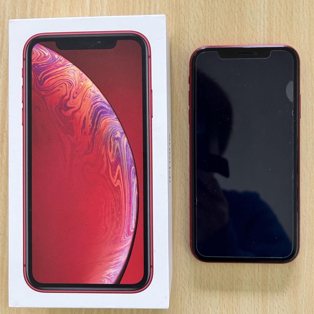 iPhone - iPhone XR 128GB アップル iphonexr b レッドの通販 by SHUDO