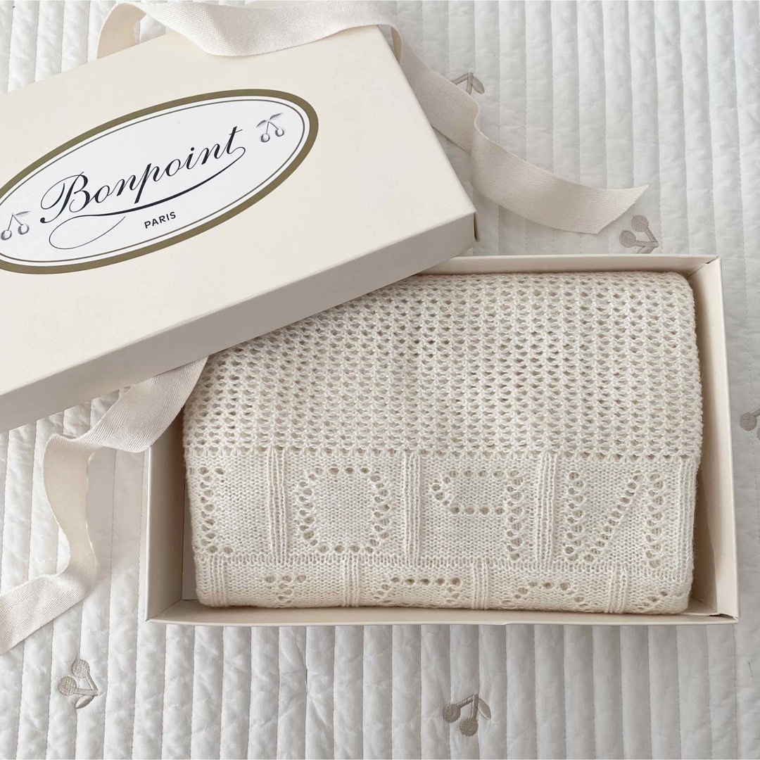 Bonpoint - Bonpoint ボンポワン おくるみ ブランケットの通販 by
