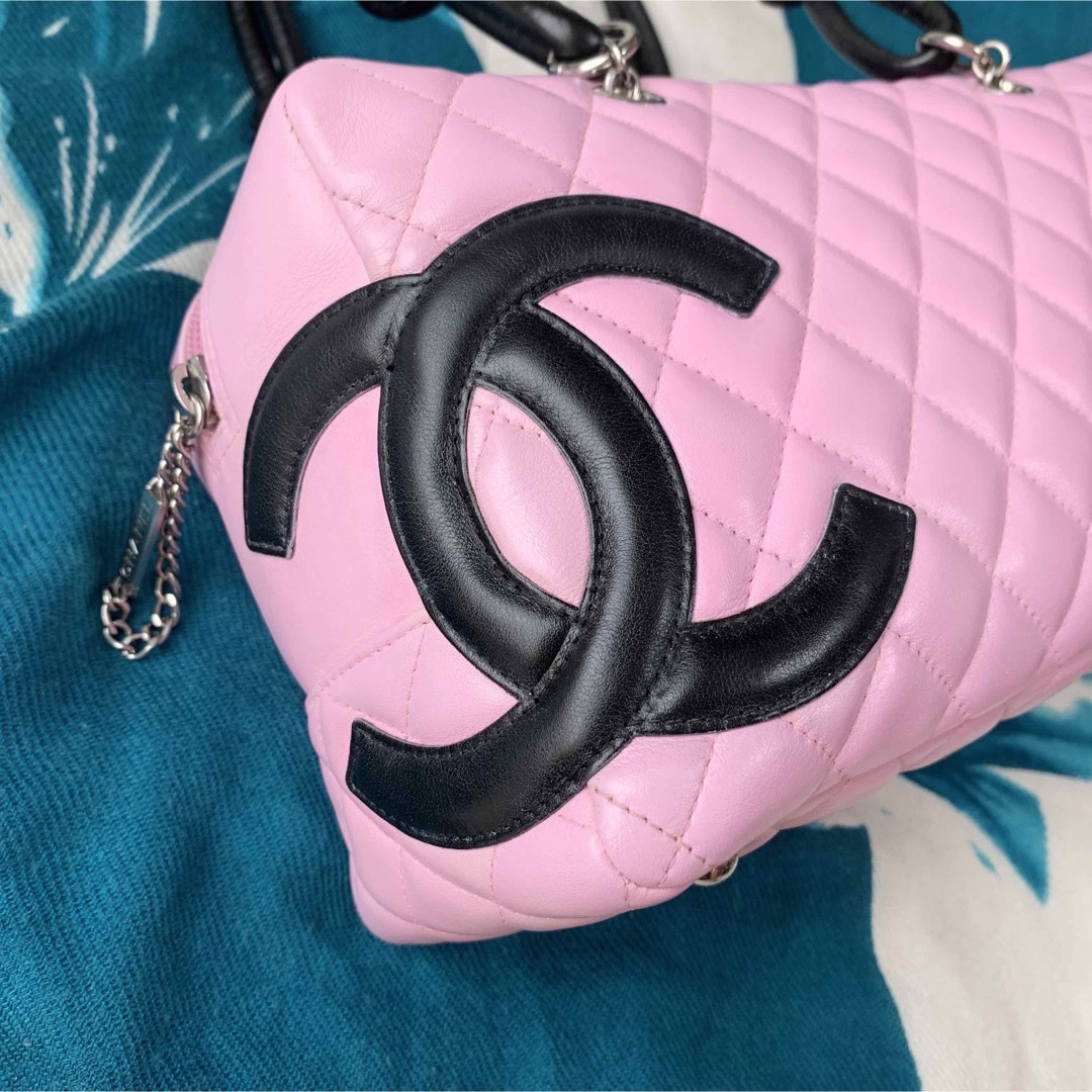 CHANEL - 【専用商品】 シャネル☆カンボン ボーリングバッグ