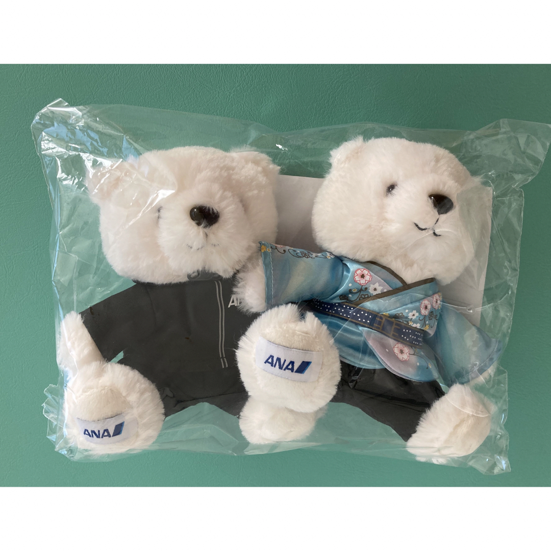 羽生結弦選手 ANAコラボフライトベア 黒ジャス天地様の通販 by 福