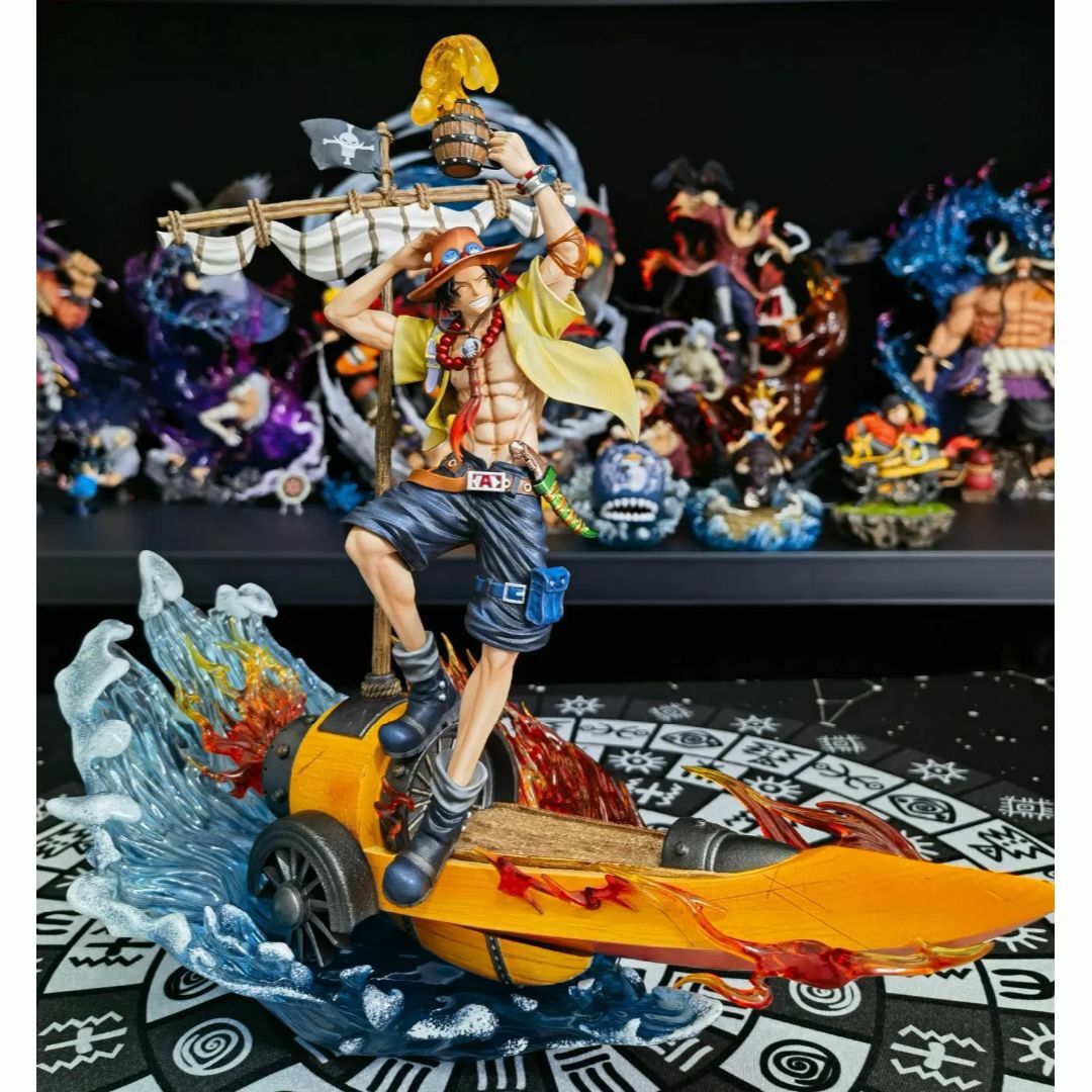 ワンピース ダルメシアン ギオン ガレージキット ガレキ スタチューX①