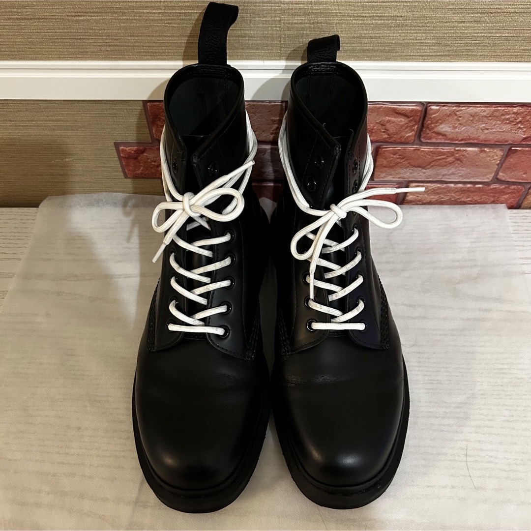 Dr.Martens - Dr.Martens 8ホールUK9 MONO ブラック 28cm 白紐の通販