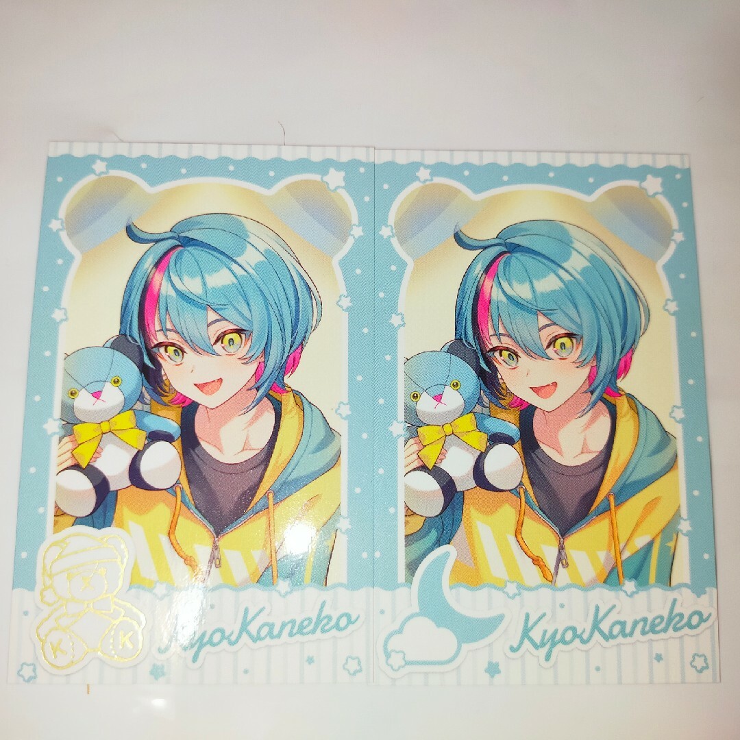 にじさんじ NE NIJIベア チェキ 金子鏡 🤟 値下げ目的のいいね❌の通販