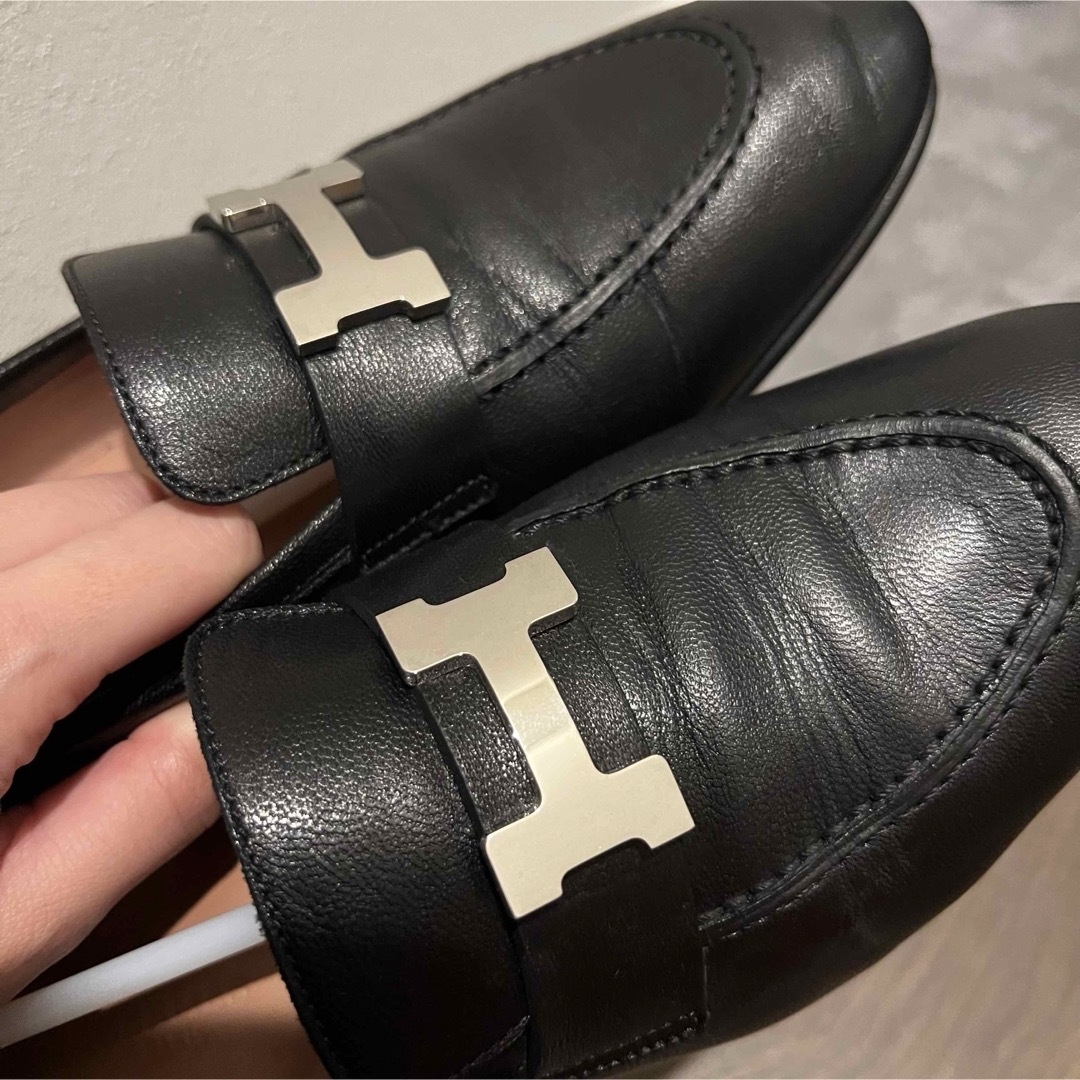 HERMES - モカシン パリ 37 エルメスの通販 by shop｜エルメスならラクマ