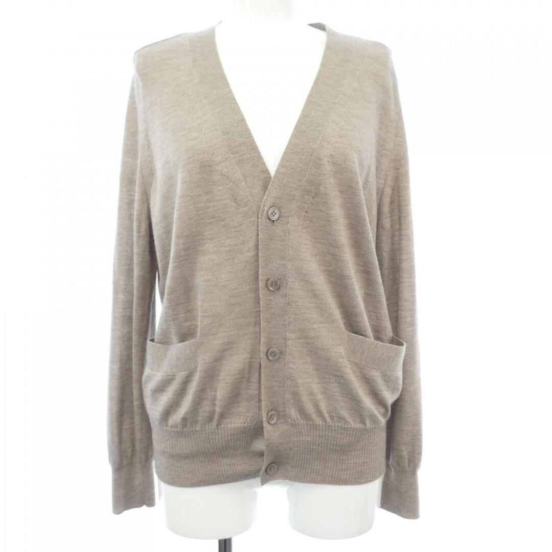 ドゥロワー カーディガン DRAWER ライト サイズ2 5Gウールカシミヤ