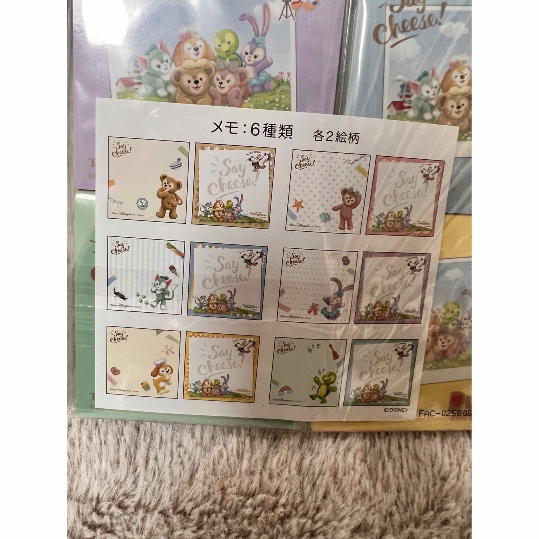 ダッフィー - ダッフィーフレンズ☆メモセットの通販 by Michi-keyan