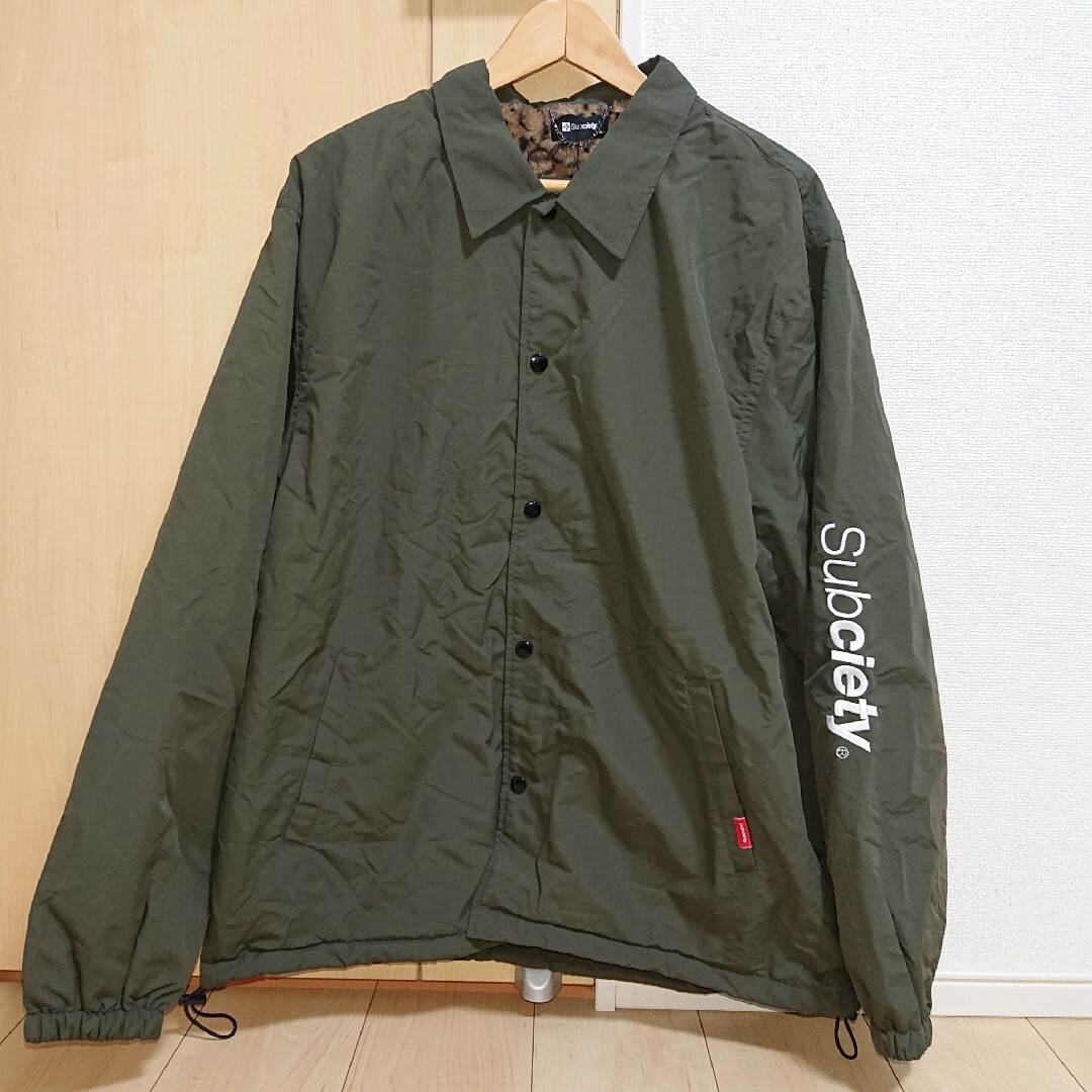 Subciety - SUBCIETY COACH JACKETの通販 by d.o.p.187's shop