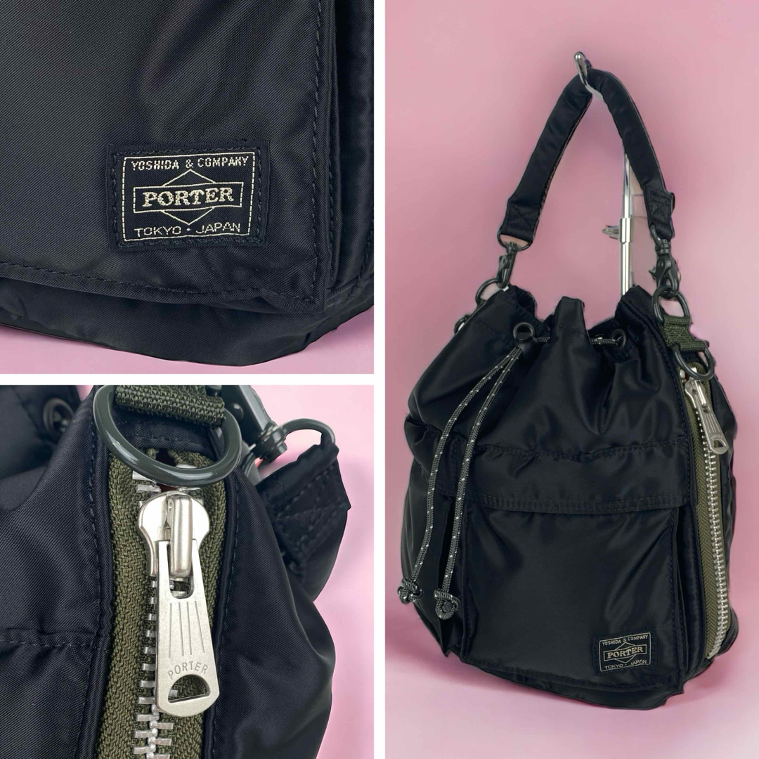 PORTER - 【美品】PORTER / PX TANKER 2WAY TOOL BAG 黒色の通販 by