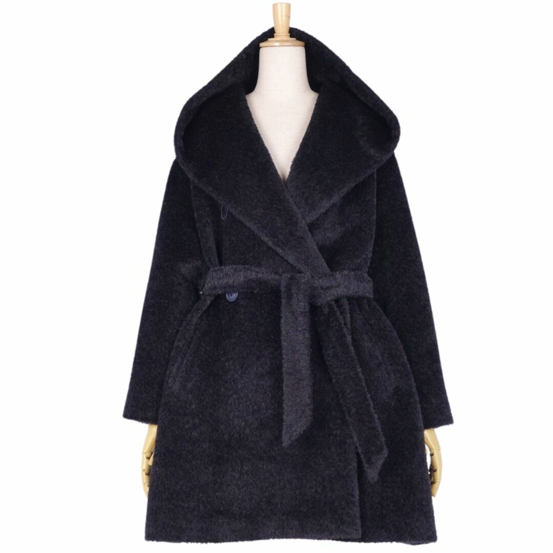 Max Mara - 美品 マックスマーラ Max Mara STUDIO コート フード付き