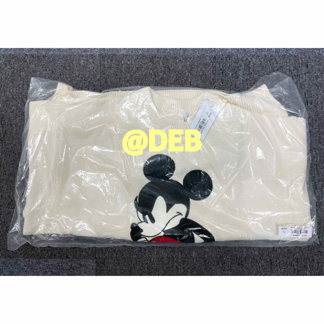 KITH - Disney Kith Mickey Crewneck Sweater XLの通販 by でぶちゃん