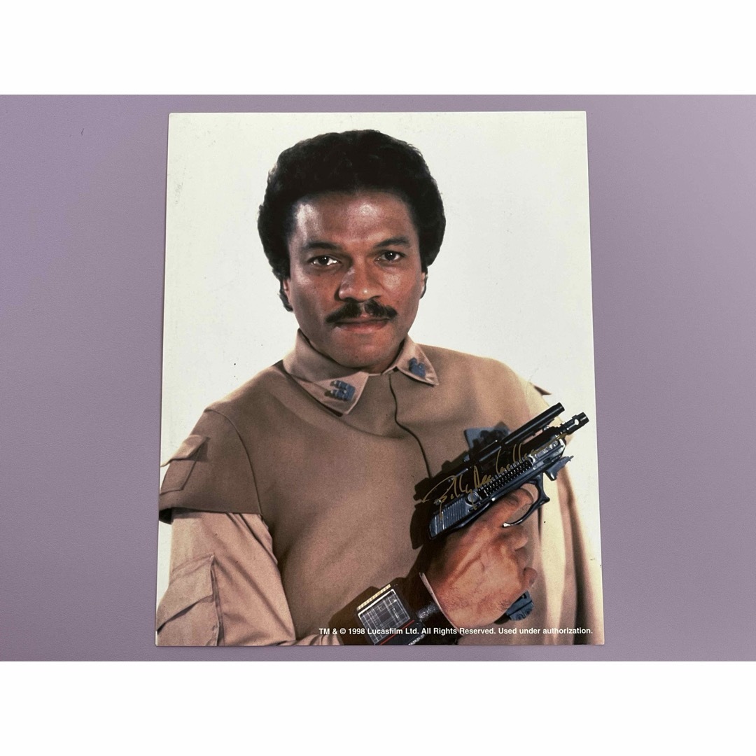 スターウォーズ 直筆サイン ランド・カルラジアン ビリー・ディ