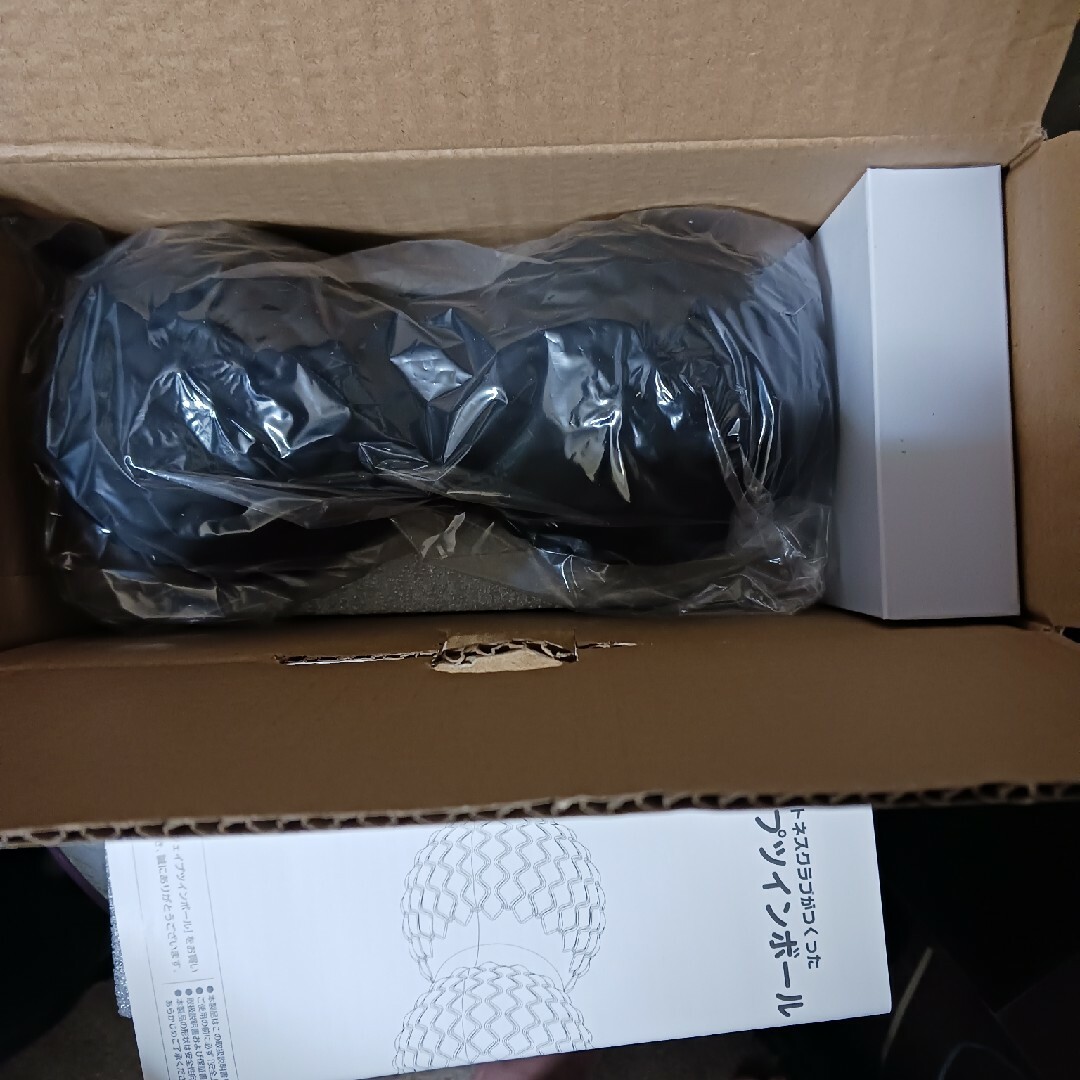 東急スポーツオアシス - 新品未使用の黒シェイプツインボールの通販 by