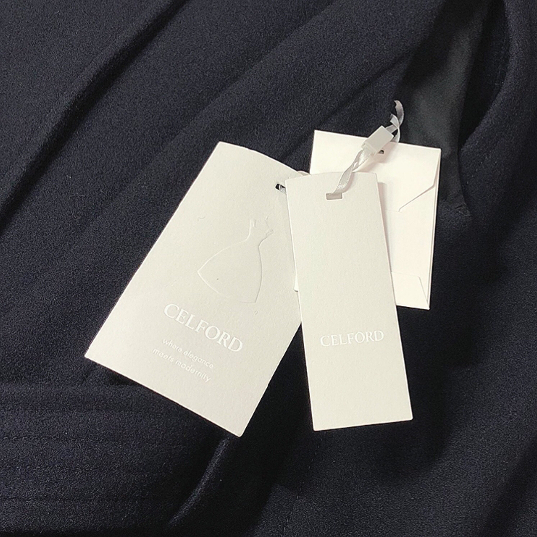 CELFORD - 【未使用】完売品CELFORDセルフォードマントコートネイビー