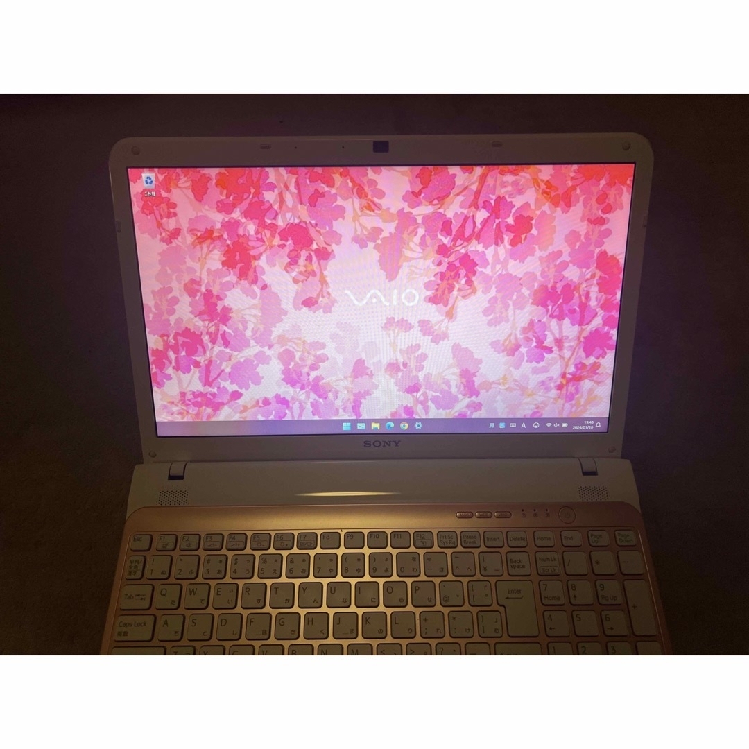 SONY - 初心者向けノートパソコン ピンク Win11pro i7 Office2021の
