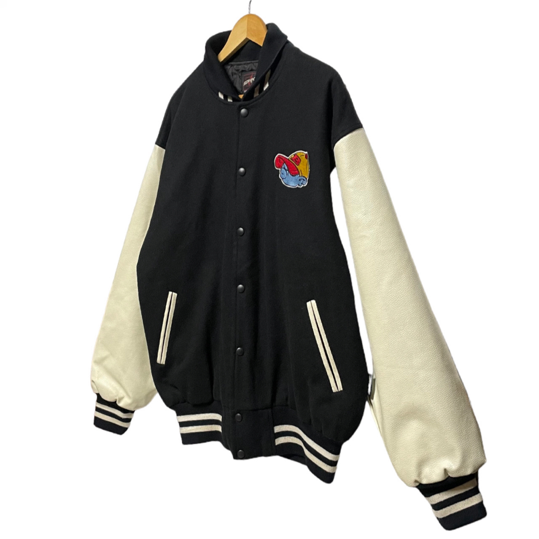 SOHK - 90s SOHK スクールオブハードノックス ウール レザー