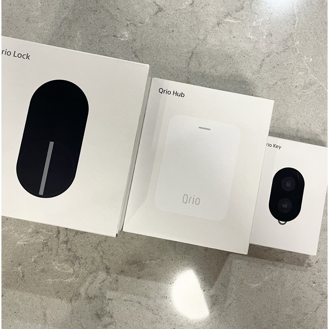 Qrio キュリオロック キュリオハブ リモコンキー スマートロック セット