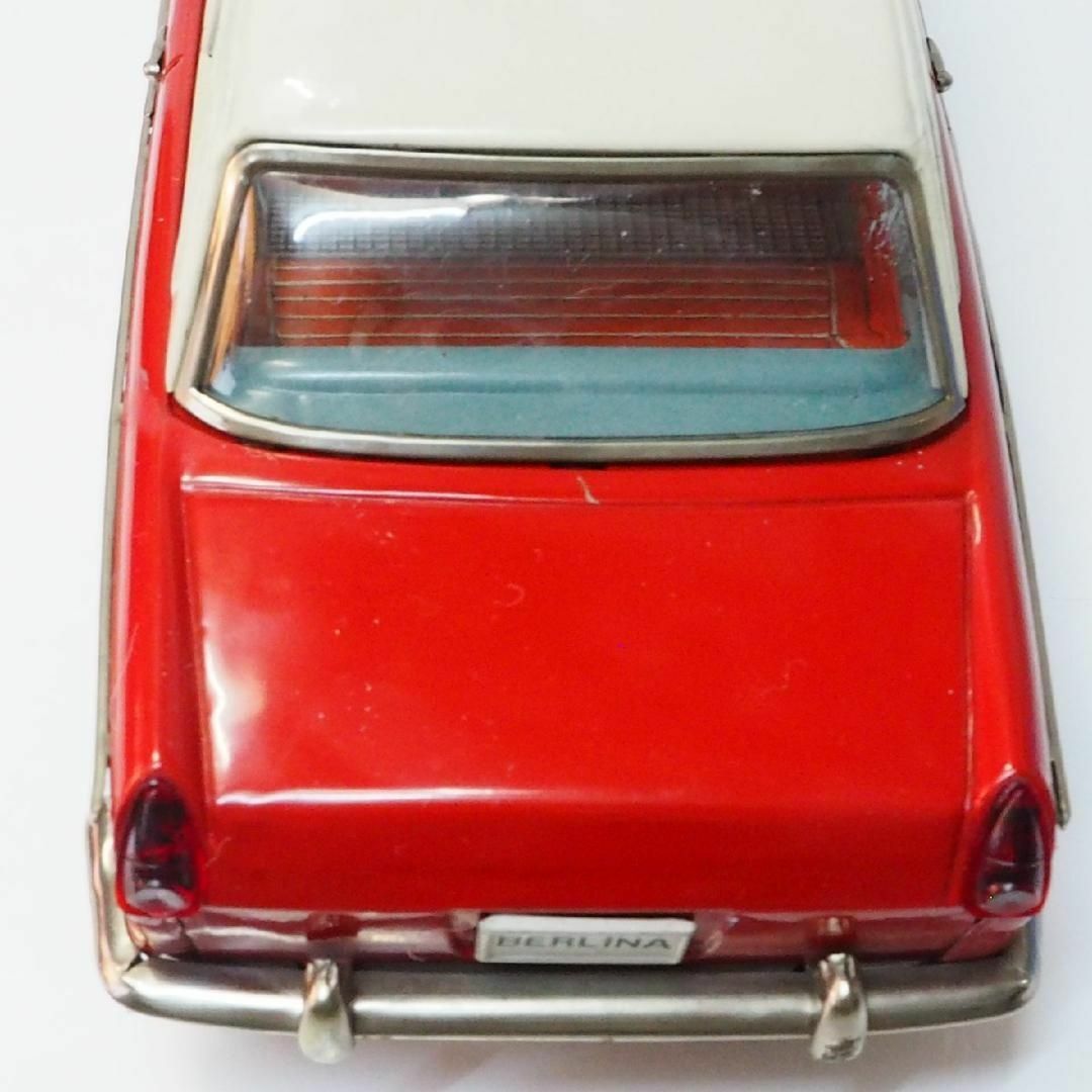 増田屋【ダイハツ コンパーノ ベルリーナ赤 リモコン欠】当時物ブリキ