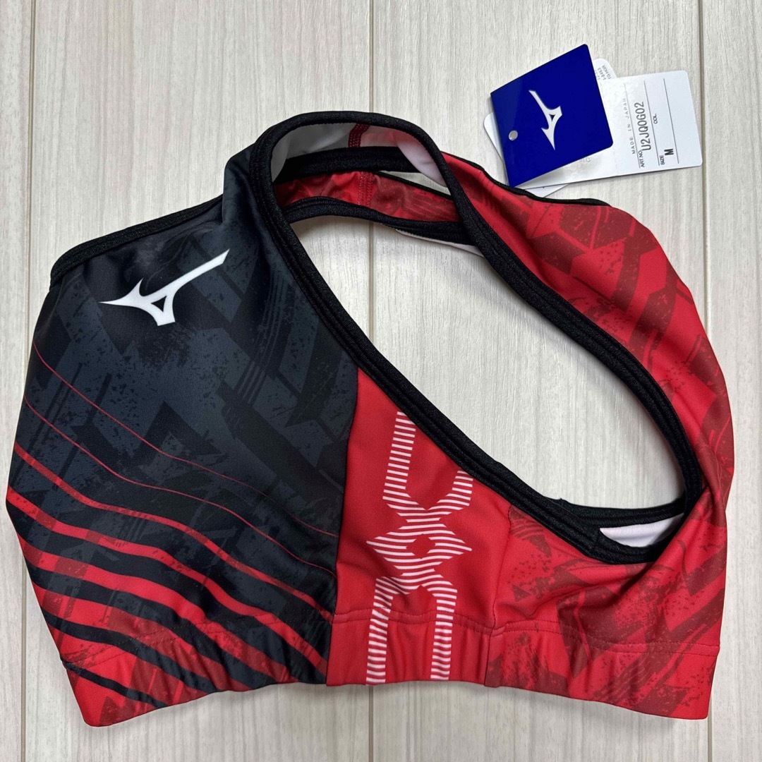 MIZUNO - ミズノ 女子陸上ユニフォーム上下セット Mサイズ レッド