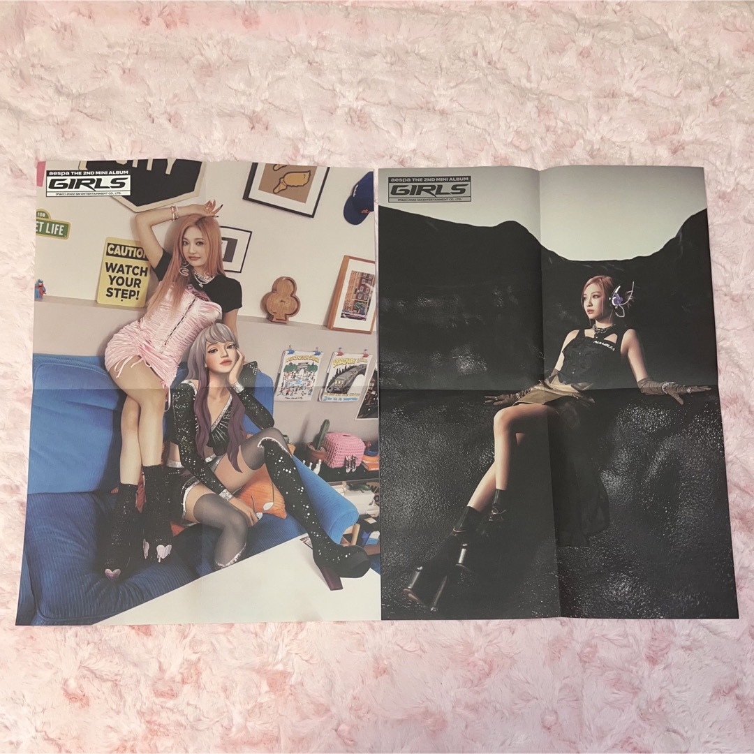 aespa - ニンニン／まとめ売り girls my world drama アルバム トレカ