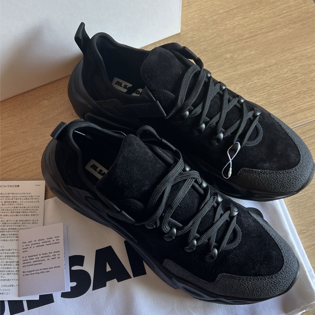 JIL SANDER - 最終値下げJIL SANDER ジルサンダー ブラック スエード