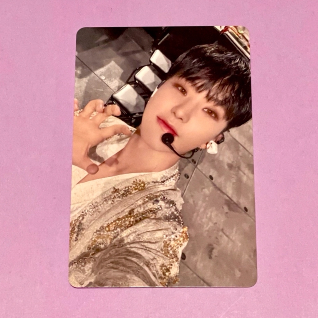 ホシ サイン入りチェキ SEVENTEEN ホシ チェキ サイン入り セブチ 直筆