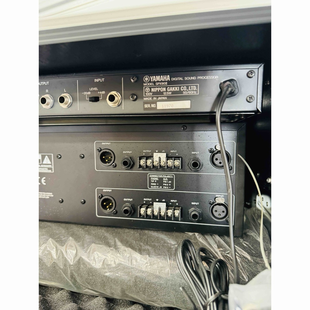全国配送無料！☆YAMAHAヤマハ☆スタジオ機材 セット SPX90II 動作品