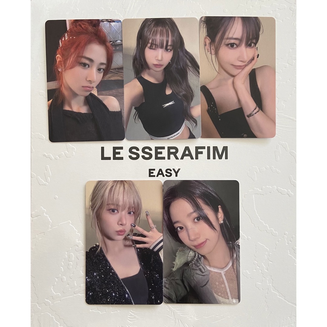 ルセラフィム easy weverse 購入特典 トレカ コンプ セットの通販 by