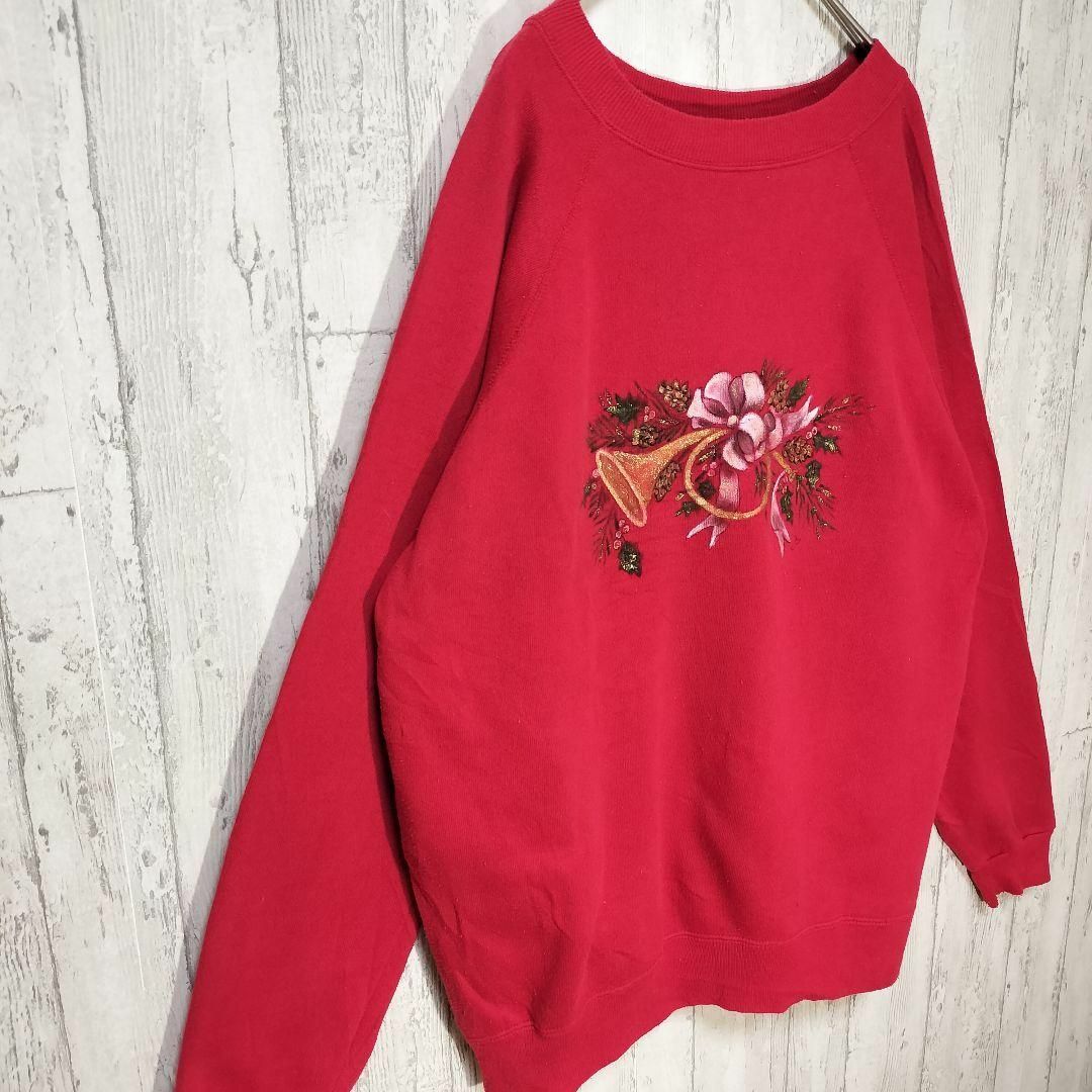 Hanes - Hanes 80s ビンテージ古着 ラグランスウェット USA製 赤タグの