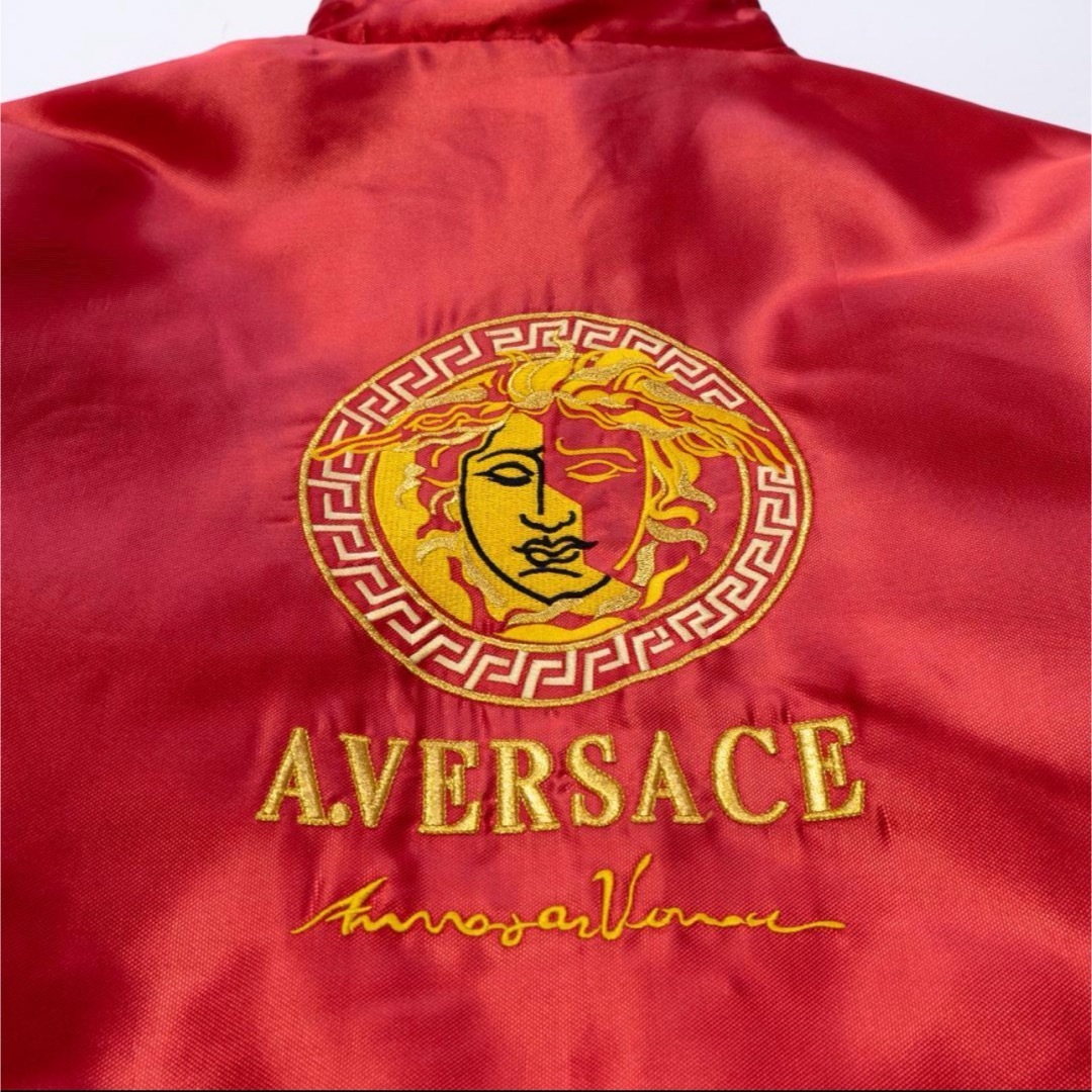 VERSACE - A.VERSACE ヴェルサーチ 90s 刺繍 ブルゾン の通販 by ぽん